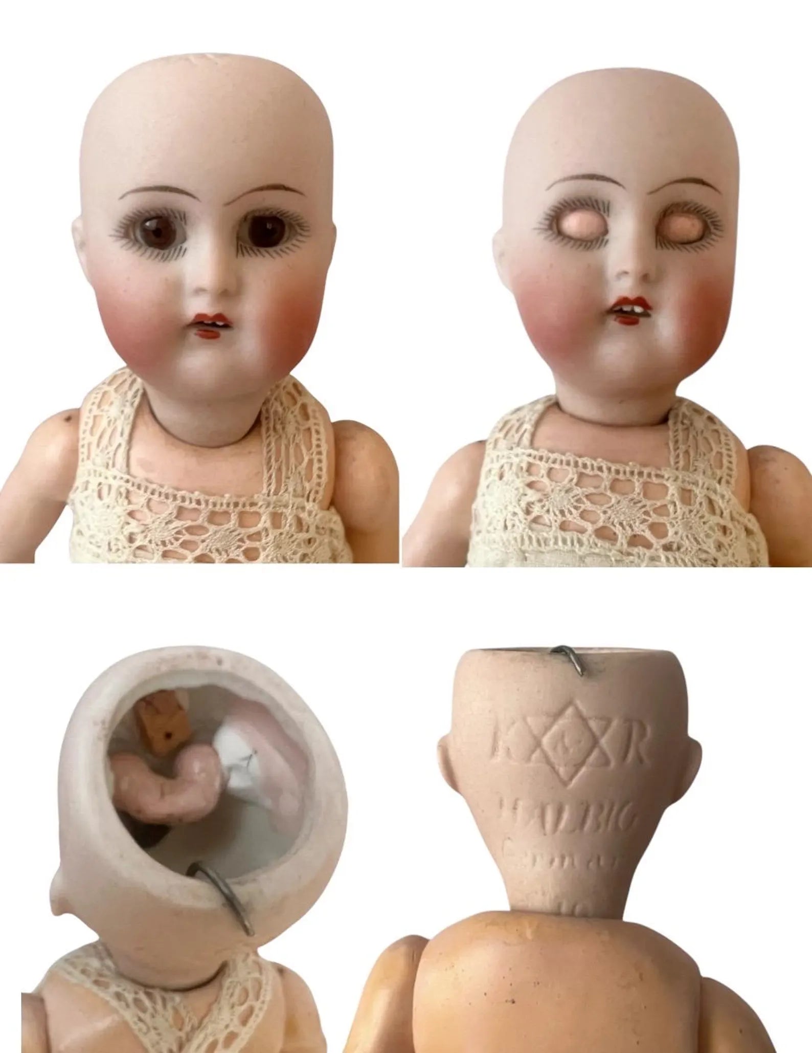 Antique Kämmer & Reinhardt Mignonette Doll – Simon and Halbig, Bisque Head, Sleeping Eyes