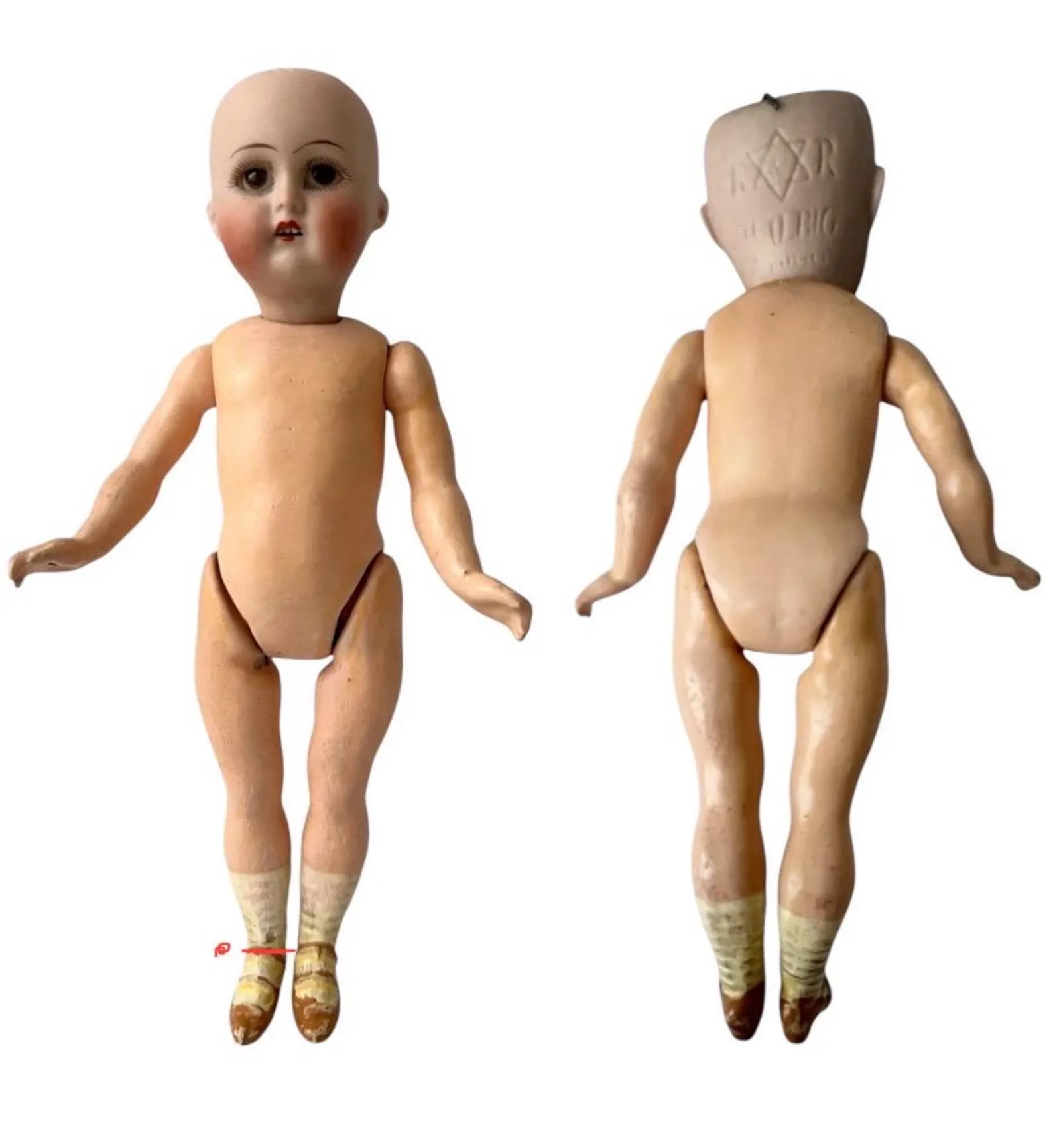 Antique Kämmer & Reinhardt Mignonette Doll – Simon and Halbig, Bisque Head, Sleeping Eyes