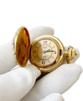 Vintage Gold-Plated Small Pocket Watch - ANKER 55 - 17 Rubis
