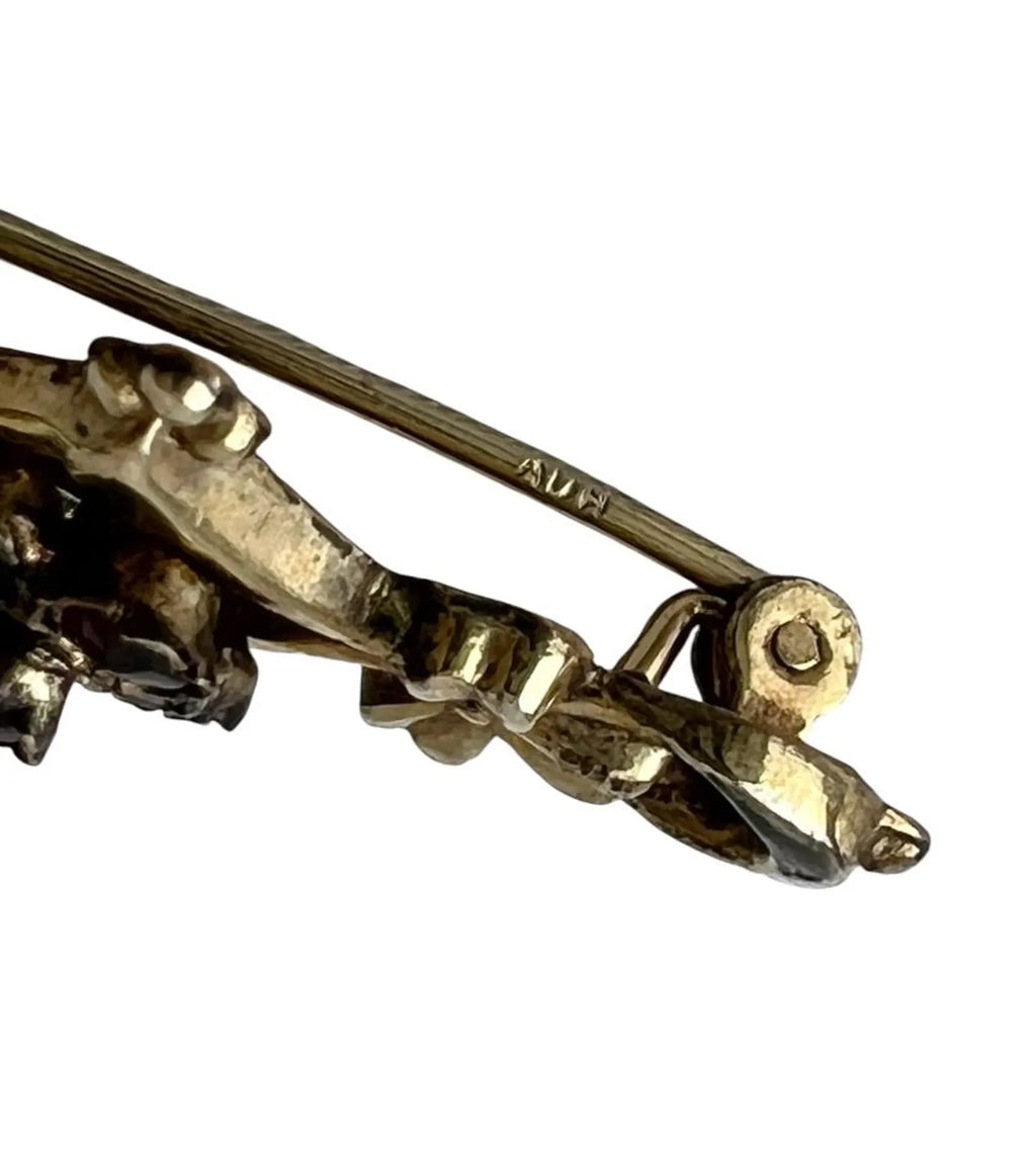 Antique Garnet Brooch.