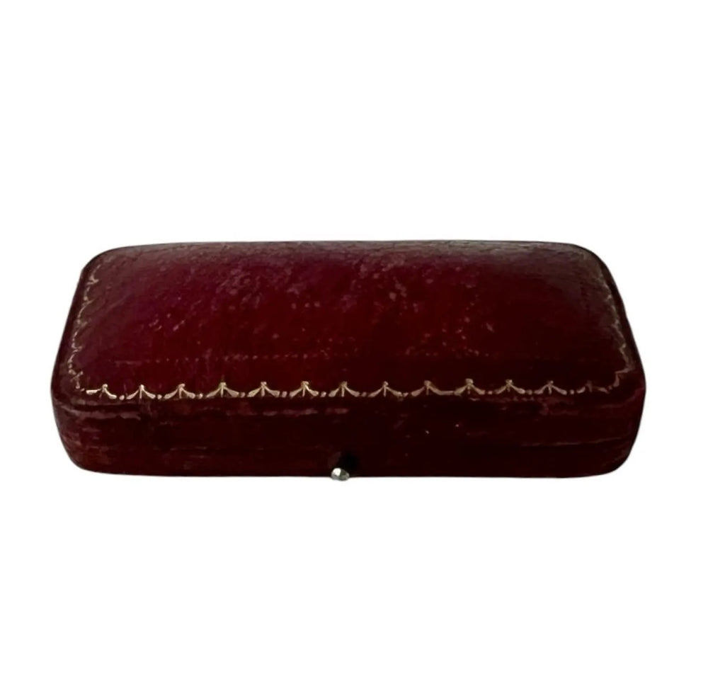 Antique Liverpool Diamond Merchant Jewellery Box, Brooch or Earrings Case, c.1890–1910