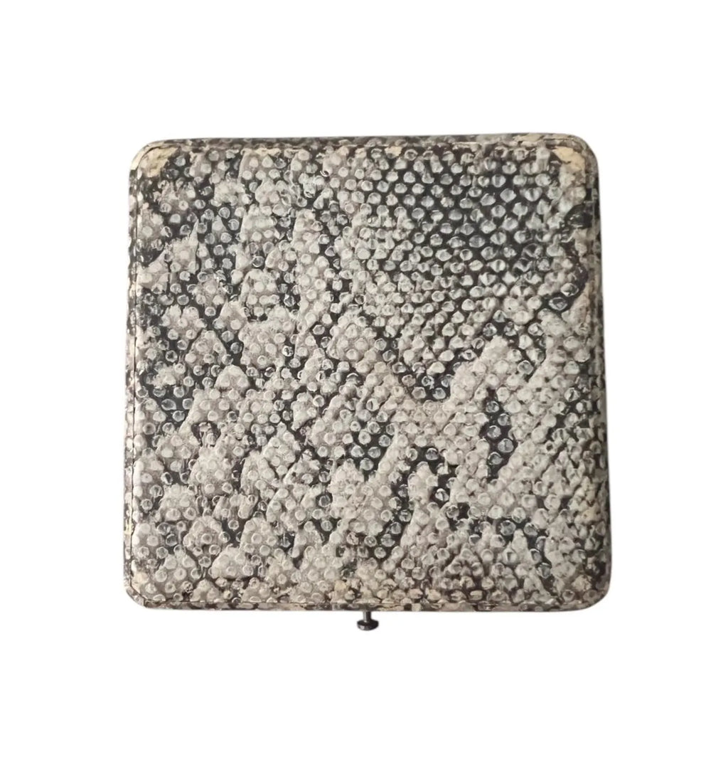 Vintage Snakeskin Style Jewellery Presentation Box, Display Case for Bracelet, Chain, Earrings or Watch