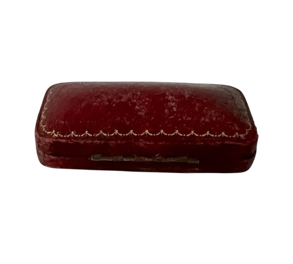 Antique Liverpool Diamond Merchant Jewellery Box, Brooch or Earrings Case, c.1890–1910