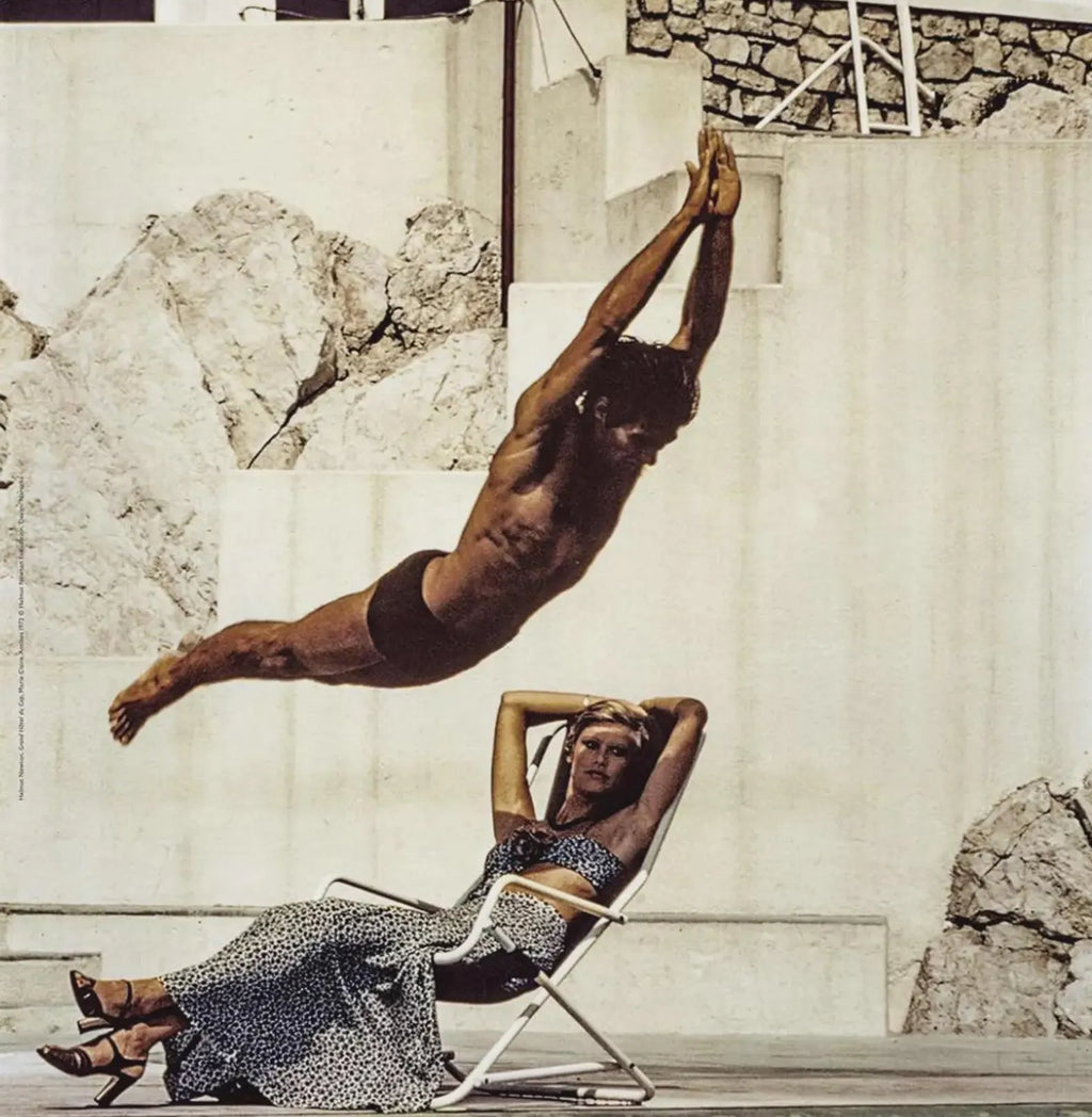 Helmut Newton, Riviera, Original Exhibition Museum Poster