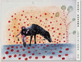 Yayoi Kusama - "Self-Obliteration NO. 2. 1967". Original Museum Exhibition Poster. 2015.