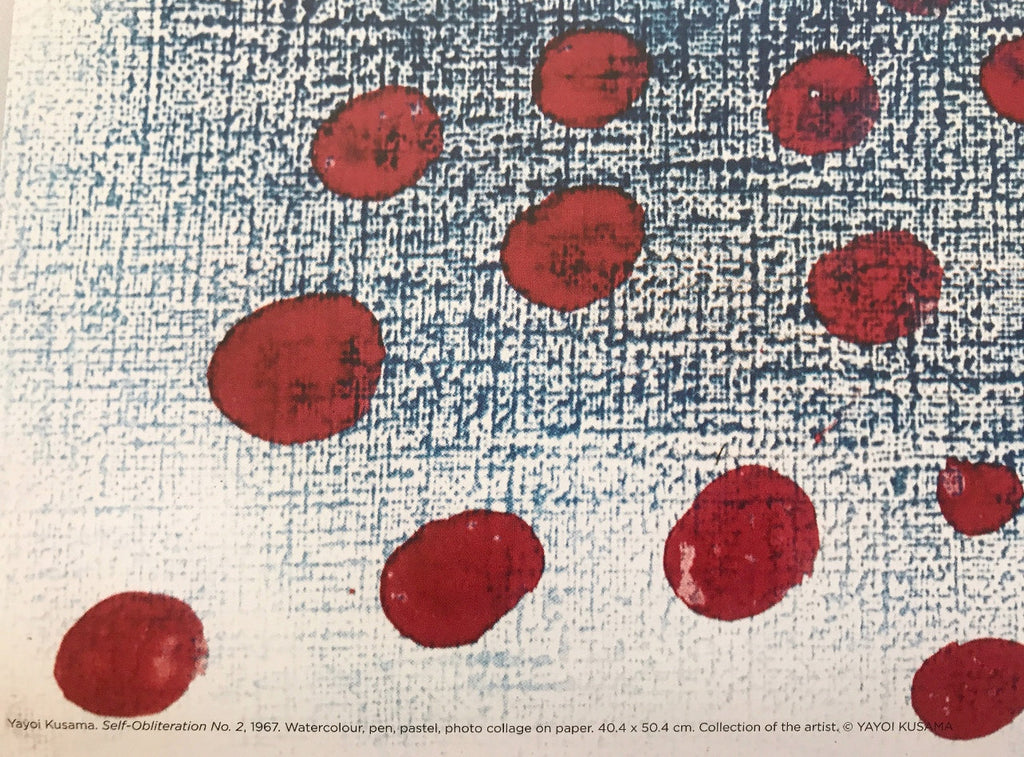 Yayoi Kusama - "Self-Obliteration NO. 2. 1967". Original Museum Exhibition Poster. 2015.