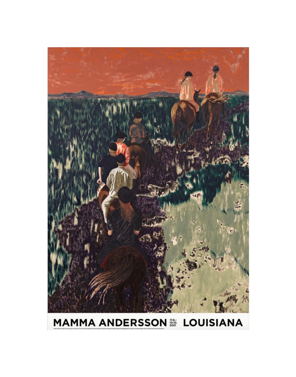 Mamma Andersson, Original Exhibition Museum Poster