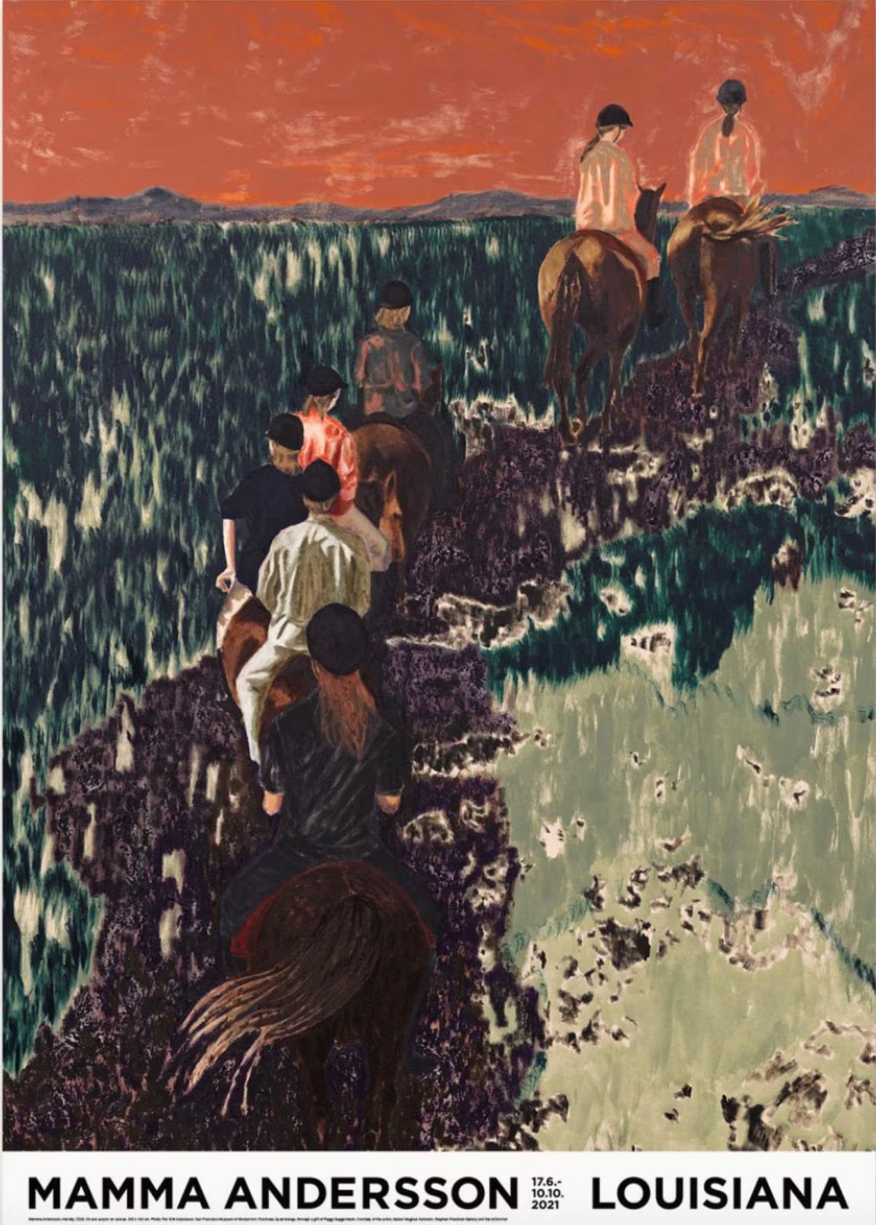 Mamma Andersson, Original Exhibition Museum Poster