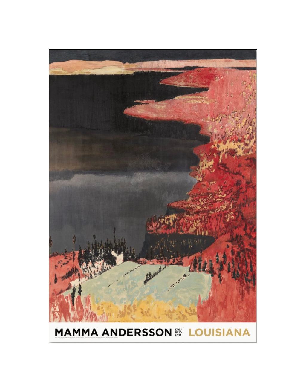 Mamma Andersson, Original Exhibition Museum Poster.