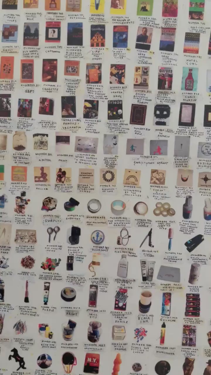 Simon Evans, Everything I Have, Original Exhibition Museum Poster