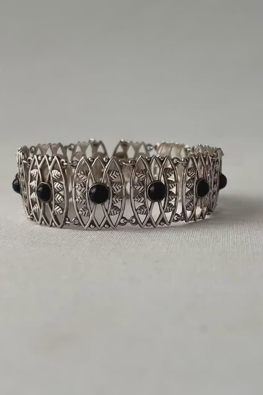 Art Deco Bracelet Silver 835 WMF.