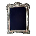 Carrs Sheffield Sterling Silver Photo Frame, Hallmarked 2000, Velvet Back
